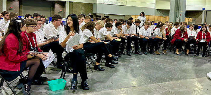 High school and post-secondary levels of the winning teams received gold, silver and bronze medals from SkillsUSA, scholarships of $1,500, $1,000 and $500, respectively,