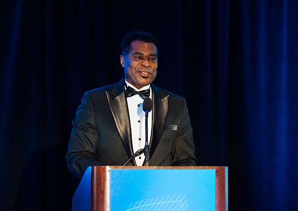 Vaughn M. Hall Jr. at SME Gala